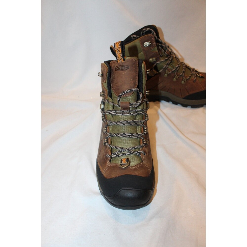 Keen Men's Revel IV High Polar Waterproof Boots Bison/Orange NEW SZ 9.5 - Picture 5 of 9